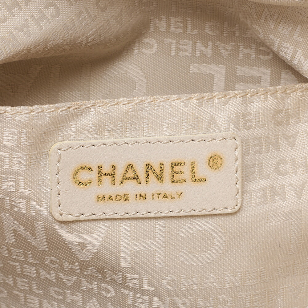 CHANEL Lambskin Cocoball Charm One Shoulder Pink Gold-Tone Hardware, Pre-Owned
