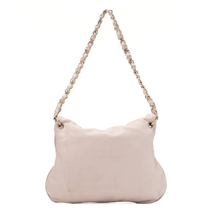 CHANEL Lambskin Cocoball Charm One Shoulder Pink Gold-Tone Hardware, Pre-Owned