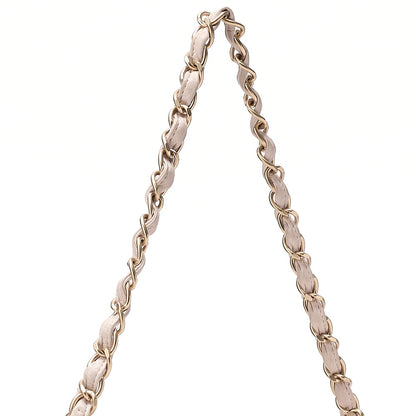 CHANEL Lambskin Cocoball Charm One Shoulder Pink Gold-Tone Hardware, Pre-Owned