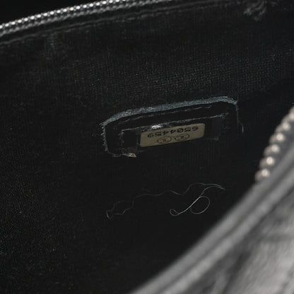 CHANEL Matelasse Reissue Tote Caviar Skin Black Silver-Tone Hardware, Pre-Owned