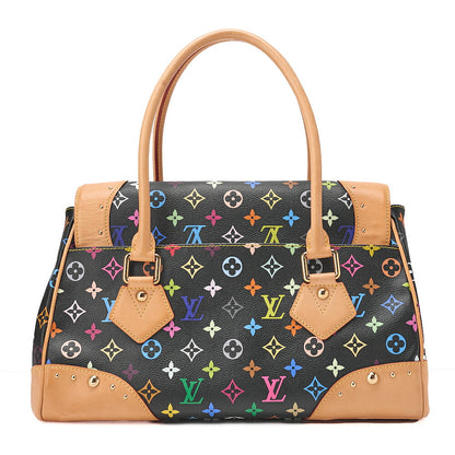 LOUIS VUITTON Louis Vuitton Multicolor Canvas Beverly GM Monogram Multicolor Tote Bag M40202 Gold-Tone Hardware, Pre-Owned