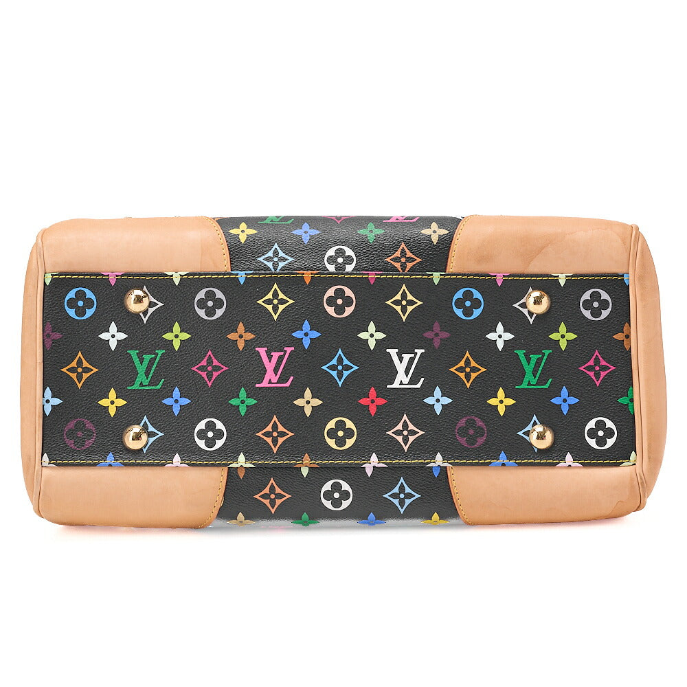 LOUIS VUITTON Louis Vuitton Multicolor Canvas Beverly GM Monogram Multicolor Tote Bag M40202 Gold-Tone Hardware, Pre-Owned