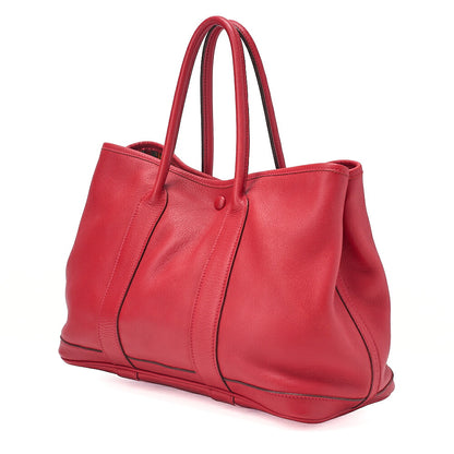 Hermes Hermes Garden Twily TPM Swift Tote Bag Vermillion Silver-Tone Hardware, Pre-Owned