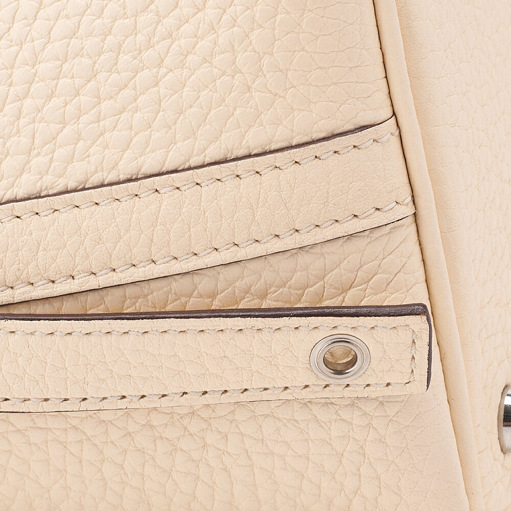 hermes hermes Picotin Lock PM Taurillon Clemence Handbag Ladies Silver-Tone Hardware, Pre-Owned