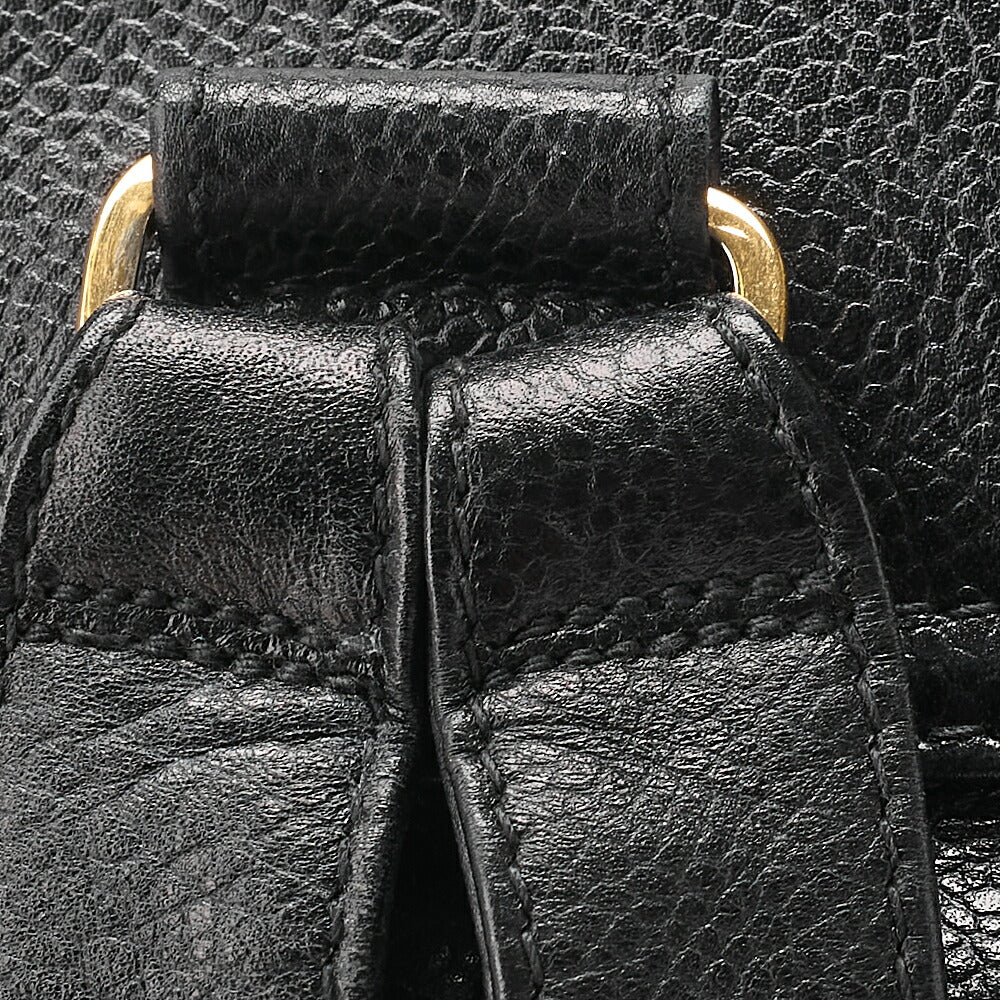 CHANEL Chanel Caviar Skin Triple Coco Turn Lock Chain Backpack Black Gold-Tone Hardware, Pre-Owned