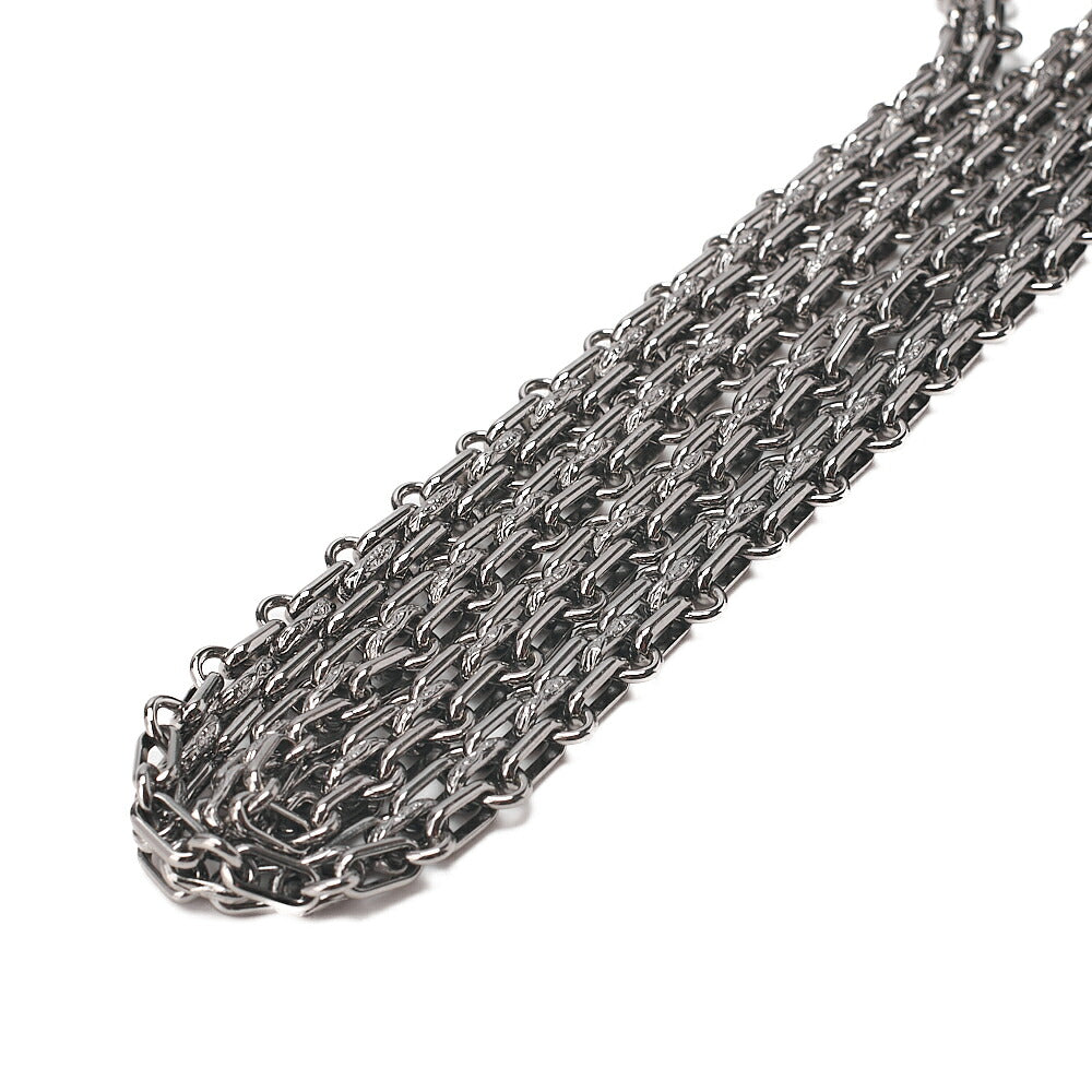 CHANEL CottonMatelasse Camellia 2.55 Lock 2.55 Chain Shoulder Multicolor Silver-Tone Hardware, Pre-Owned