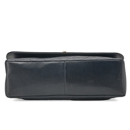 CHANEL Shoulder BagMatelasse Design Flap Chain Shoulder Lambskin Navy Gold-Tone Hardware, Pre-Owned