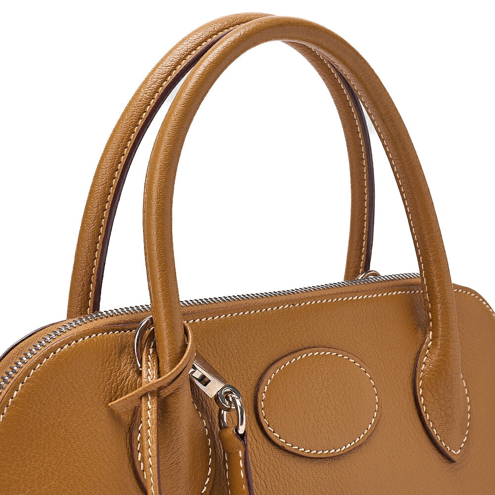 Hermes  Hermes Bolide 31 Handbag Shoulder Bag Chevre Coromandel Natural Silver-Tone Hardware, Pre-Owned