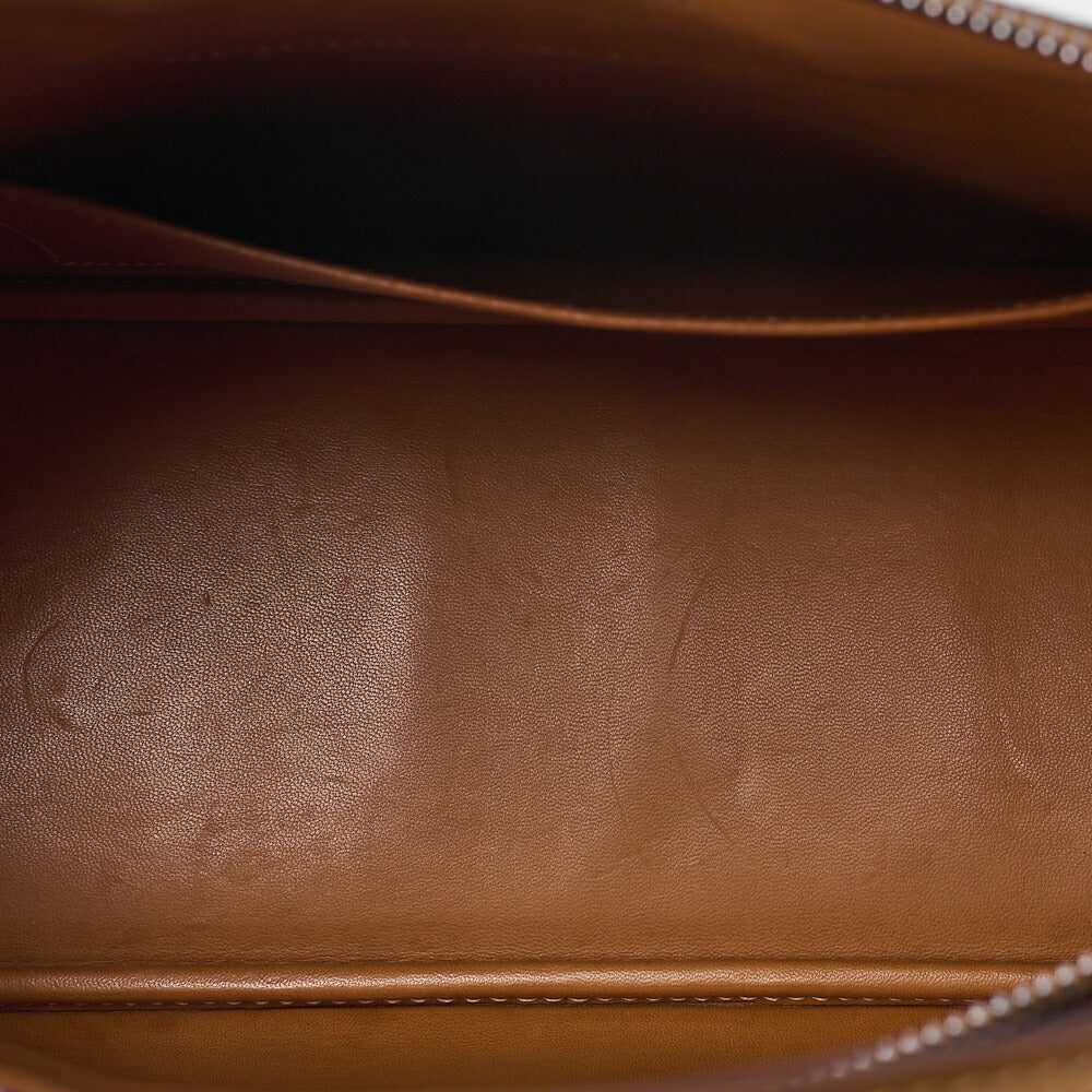 Hermes  Hermes Bolide 31 Handbag Shoulder Bag Chevre Coromandel Natural Silver-Tone Hardware, Pre-Owned