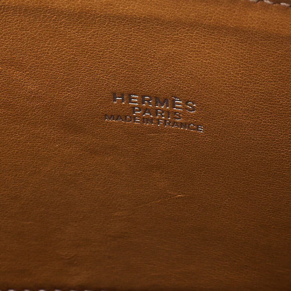 Hermes  Hermes Bolide 31 Handbag Shoulder Bag Chevre Coromandel Natural Silver-Tone Hardware, Pre-Owned