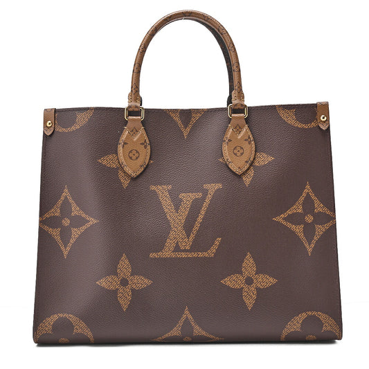 LOUIS VUITTON Louis Vuitton Giant Monogram Reverse On The Go MM M45039 Gold-Tone Hardware, Pre-Owned