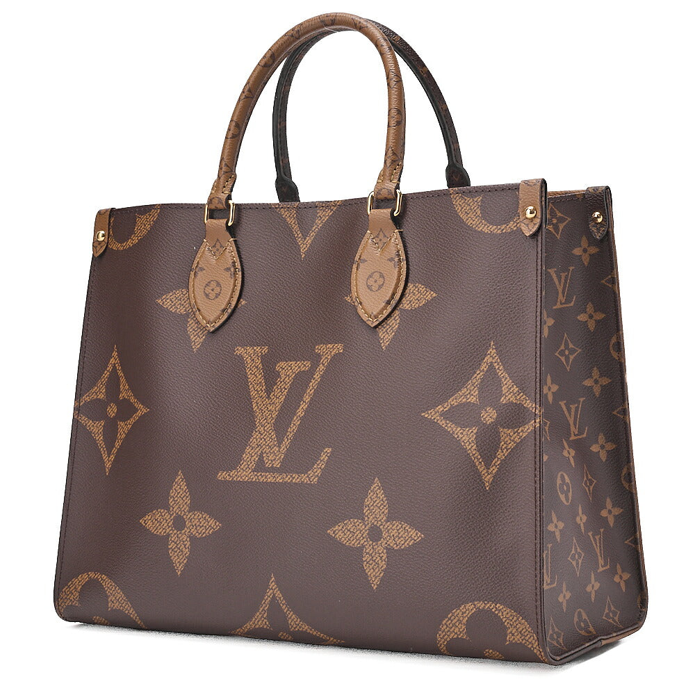 LOUIS VUITTON Louis Vuitton Giant Monogram Reverse On The Go MM M45039 Gold-Tone Hardware, Pre-Owned