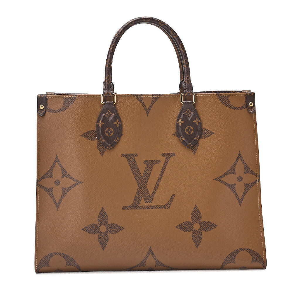 LOUIS VUITTON Louis Vuitton Giant Monogram Reverse On The Go MM M45039 Gold-Tone Hardware, Pre-Owned