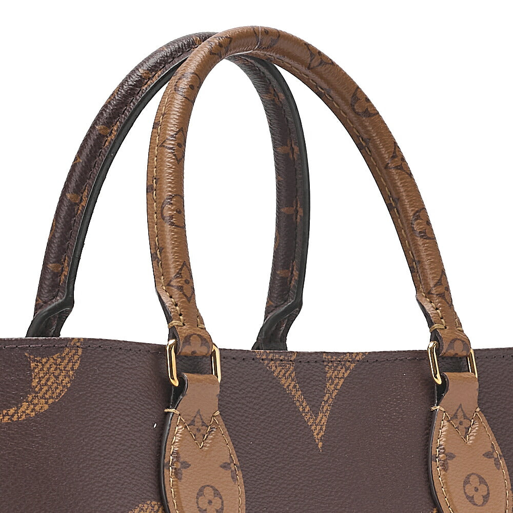LOUIS VUITTON Louis Vuitton Giant Monogram Reverse On The Go MM M45039 Gold-Tone Hardware, Pre-Owned