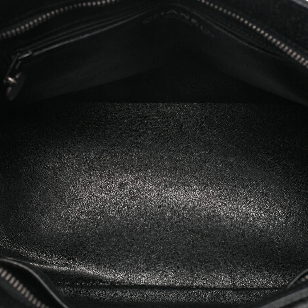 CHANEL Matelasse Reissue Tote Caviar Skin Black Silver-Tone Hardware, Pre-Owned