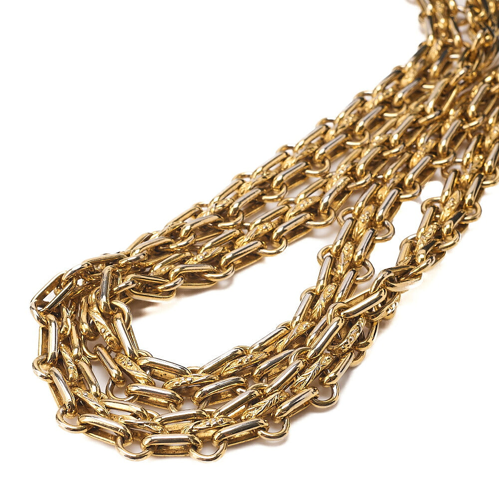 CHANEL Cotton Matelasse Double Flap 2.55 Chain Shoulder Black Gold-Tone Hardware, Pre-Owned