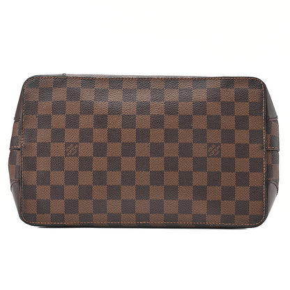 LOUIS VUITTON Louis Vuitton Damier Hampstead PM Tote Bag N51205 Brown Gold-Tone Hardware, Pre-Owned