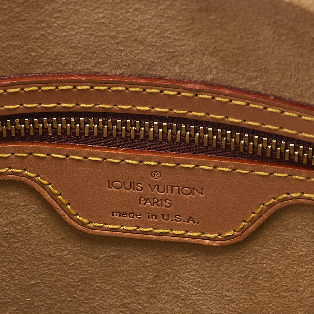 LOUIS VUITTON Louis Vuitton Monogram Looping MM One Shoulder M51146 Brown Gold-Tone Hardware, Pre-Owned