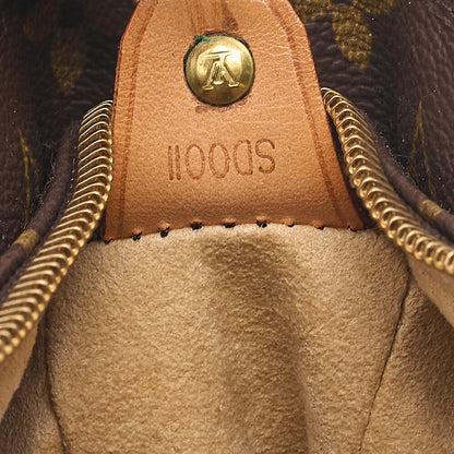 LOUIS VUITTON Louis Vuitton Monogram Looping MM One Shoulder M51146 Brown Gold-Tone Hardware, Pre-Owned