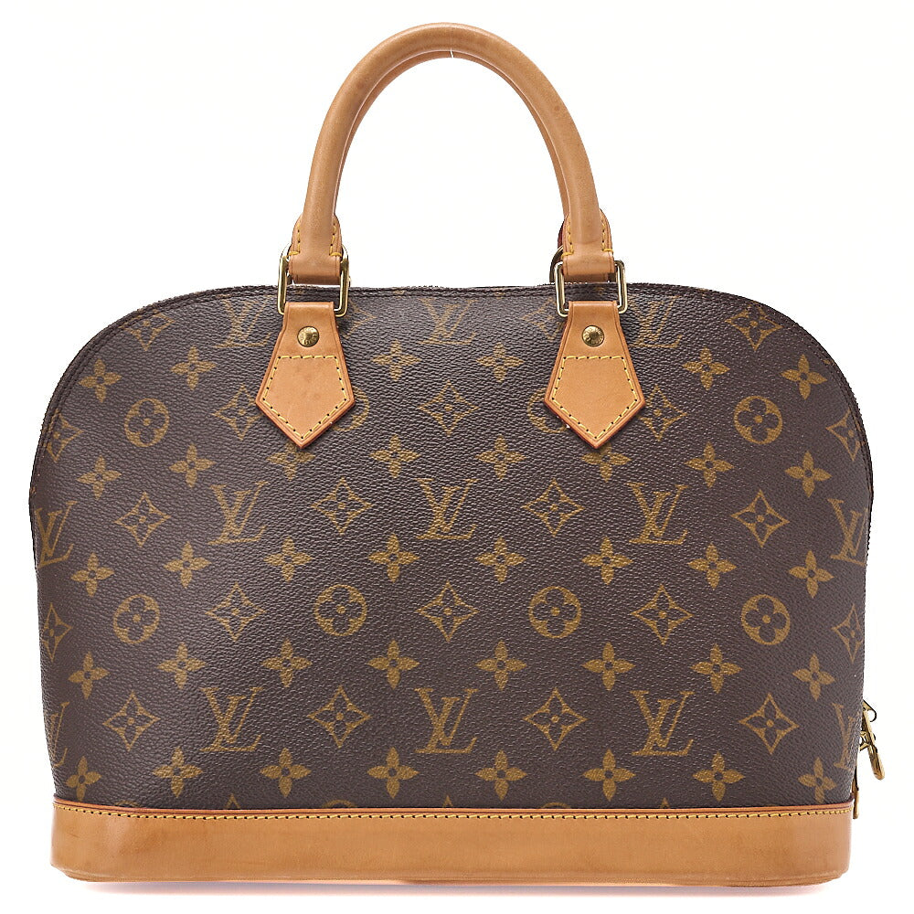 LOUIS VUITTON Louis Vuitton Handbag Monogram Alma PM N51130 Brown Gold-Tone Hardware, Pre-Owned