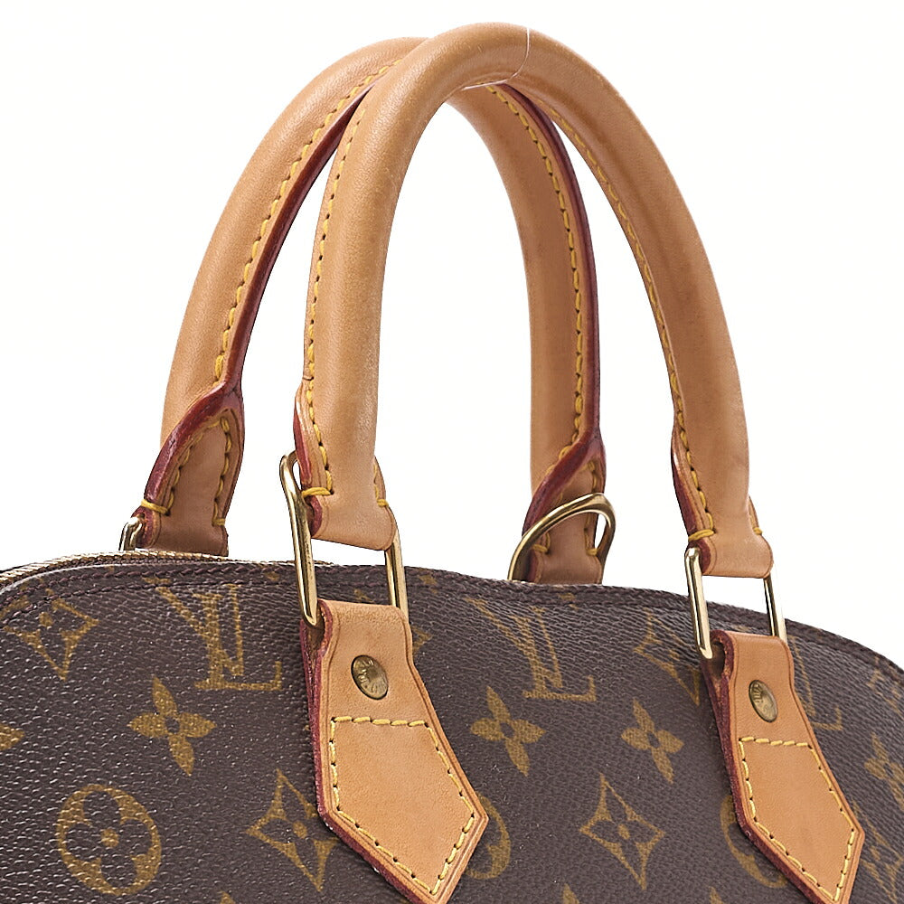 LOUIS VUITTON Louis Vuitton Handbag Monogram Alma PM N51130 Brown Gold-Tone Hardware, Pre-Owned