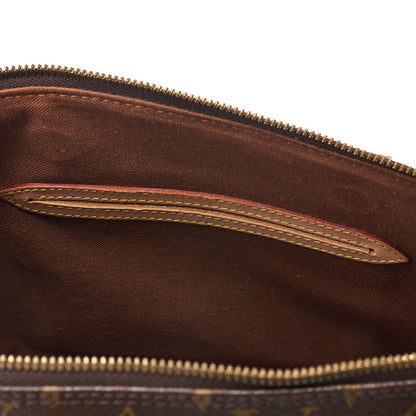 LOUIS VUITTON Louis Vuitton Handbag Monogram Alma PM N51130 Brown Gold-Tone Hardware, Pre-Owned