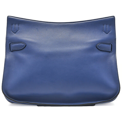 HERMES Hermes Gypsy Earl 28 Verso Swift Blue Agate x Rose Jaipool Silver-Tone Hardware, Pre-Owned