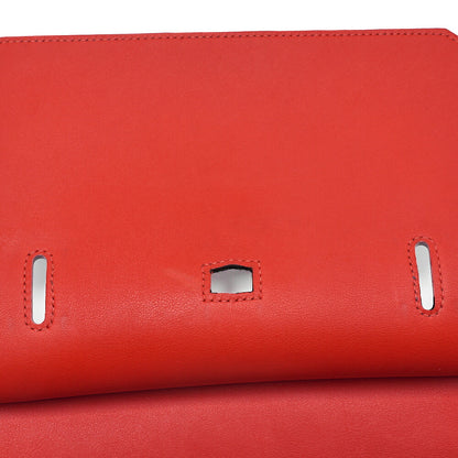 HERMES Hermes Gypsy Earl 28 Verso Swift Blue Agate x Rose Jaipool Silver-Tone Hardware, Pre-Owned