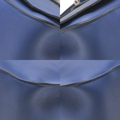 HERMES Hermes Gypsy Earl 28 Verso Swift Blue Agate x Rose Jaipool Silver-Tone Hardware, Pre-Owned