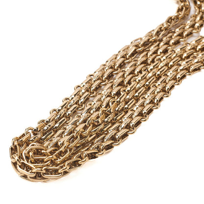 CHANEL Calfskin Matelasse Wild Stitch Coco Mark 2.55 Chain Shoulder Tote Bag Beige Gold-Tone Hardware, Pre-Owned