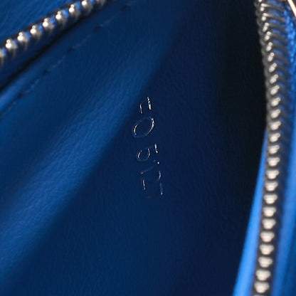 LOUIS VUITTON Louis Vuitton Astrid Calf Leather 2-Way Chain Shoulder M54373 Navy x Blue Silver-Tone Hardware, Pre-Owned