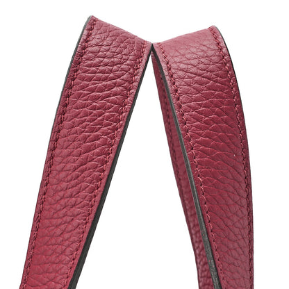 Hermes Hermes Picotin Lock PM Taurillon Clemence Handbag Rouge Cassek Silver-Tone Hardware, Pre-Owned