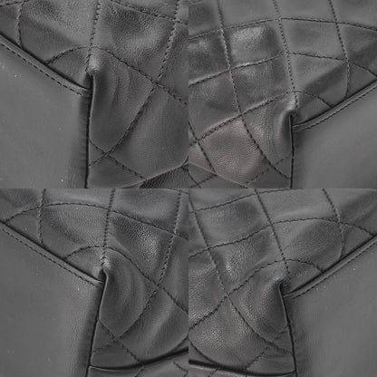 CHANEL Matelasse Lambskin Top Visual Coco Mark Turn Lock Shoulder Bag Gold-Tone Hardware, Pre-Owned