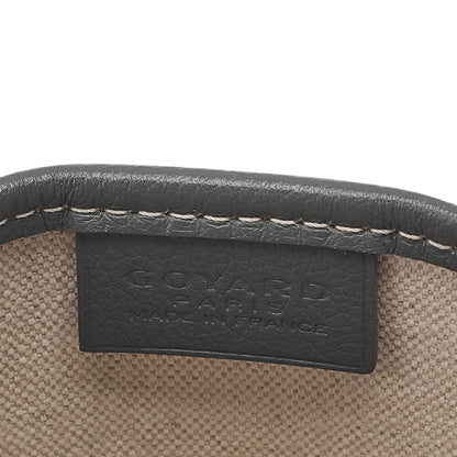 GOYARD [Goyard] Poitier Mini Tote Bag Coated Canvas Gray , Pre-Owned