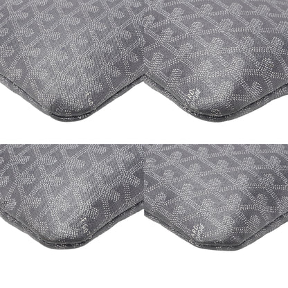 GOYARD [Goyard] Poitier Mini Tote Bag Coated Canvas Gray , Pre-Owned