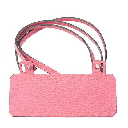 Hermes Hermes Constance To Go Shoulder Bag Shoulder Wallet Long Wallet Epson Rose Azale Silver-Tone Hardware, Pre-Owned