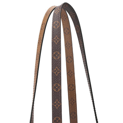 LOUIS VUITTON Louis Vuitton Giant Monogram Reverse On The Go GM 2-Way Tote Bag M45320 RFID Response FL0220 Brown Gold-Tone Hardware, Pre-Owned