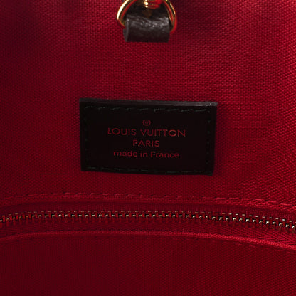 LOUIS VUITTON Louis Vuitton Giant Monogram Reverse On The Go GM 2-Way Tote Bag M45320 RFID Response FL0220 Brown Gold-Tone Hardware, Pre-Owned