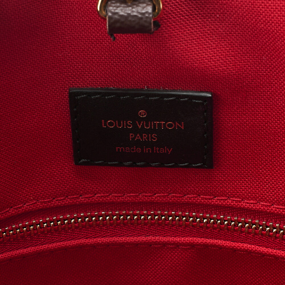 LOUIS VUITTON Louis Vuitton Giant Monogram Reverse On The Go GM 2-Way Tote Bag M44576 RFID Response NZ4109 Brown Gold-Tone Hardware, Pre-Owned