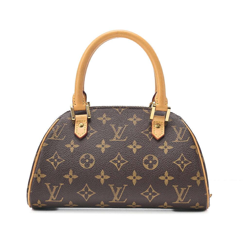 LOUIS VUITTON Louis Vuitton Monogram Mini Rivera Handbag M50202 Brown Gold-Tone Hardware, Pre-Owned