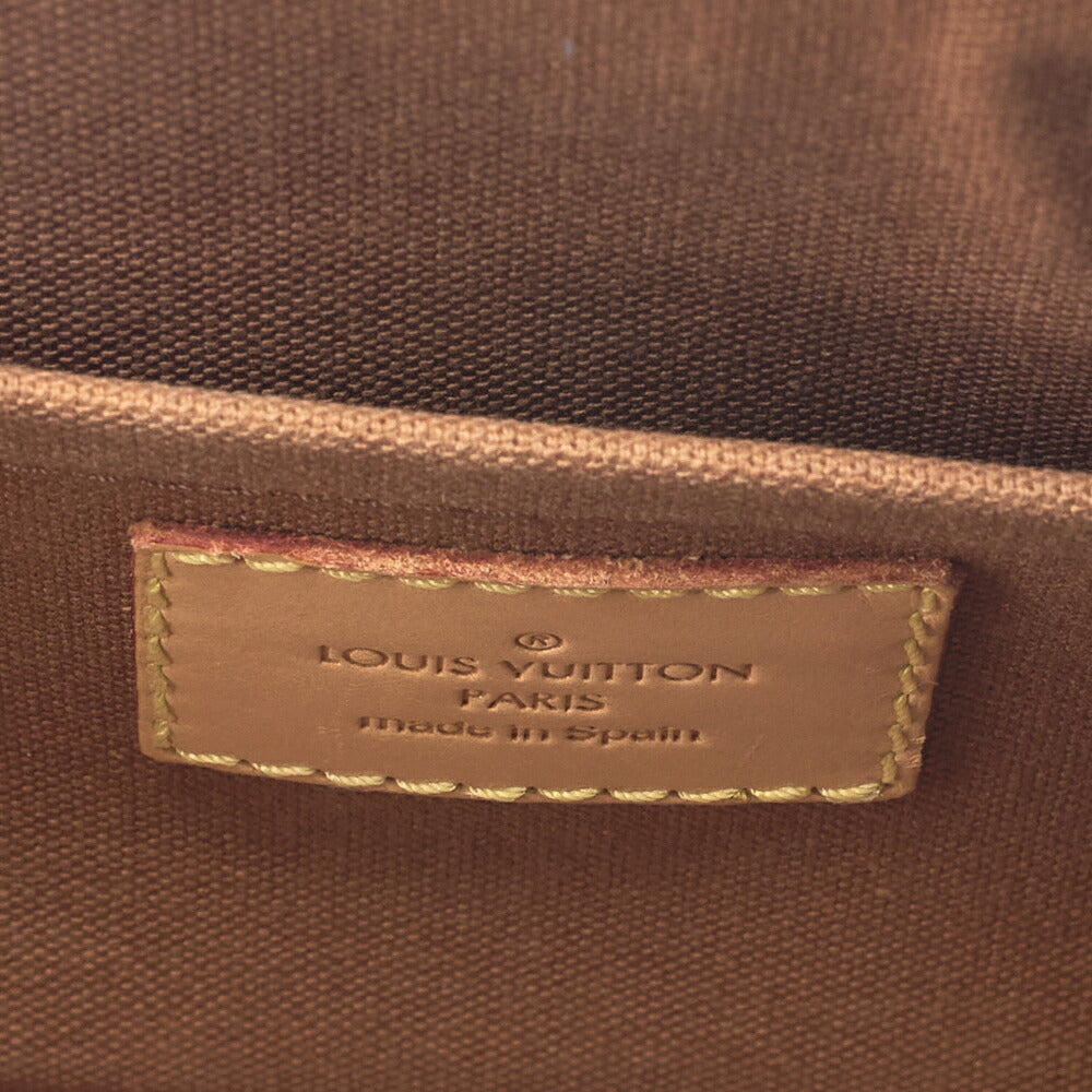 LOUIS VUITTON Louis Vuitton Monogram Mini Rivera Handbag M50202 Brown Gold-Tone Hardware, Pre-Owned
