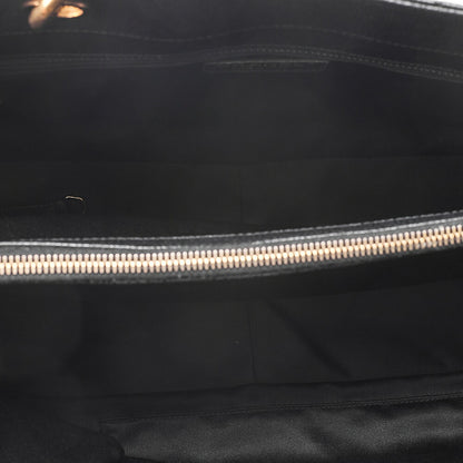 CHANEL Tote Bag Matelasse Large Size GST Chain Tote Caviskin Black Gold-Tone Hardware, Pre-Owned