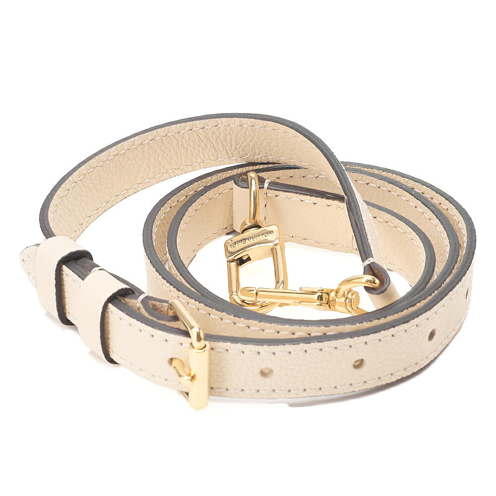 LOUIS VUITTON Louis Vuitton Monogram Emplant On The Go PM 2-Way Shoulder Bag M46569 Ivory Gold-Tone Hardware, Pre-Owned