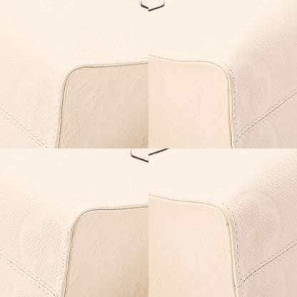 LOUIS VUITTON Louis Vuitton Monogram Emplant On The Go PM 2-Way Shoulder Bag M46569 Ivory Gold-Tone Hardware, Pre-Owned