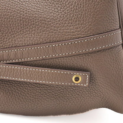Hermes Hermes Picotin Lock MM Taurillon Clemence ?tope Gold-Tone Hardware, Pre-Owned