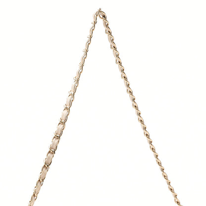 CHANEL Turn Rock Lion Coco Chain Hand Leather Beige Gold-Tone Hardware, Pre-Owned