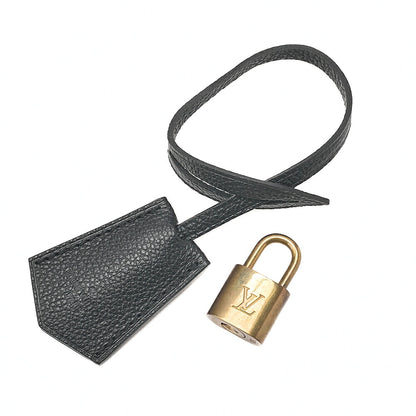 LOUIS VUITTON Louis Vuitton Monogram Emplant Neo Alma PM Handbag M44832 Black Gold-Tone Hardware, Pre-Owned