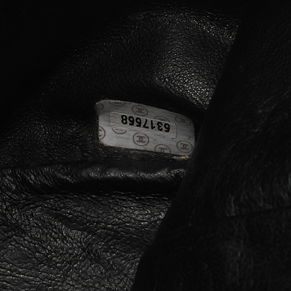 CHANEL Chanel Matelasse W Turn Lock Chain Backpack Lambskin Black Gold-Tone Hardware, Pre-Owned