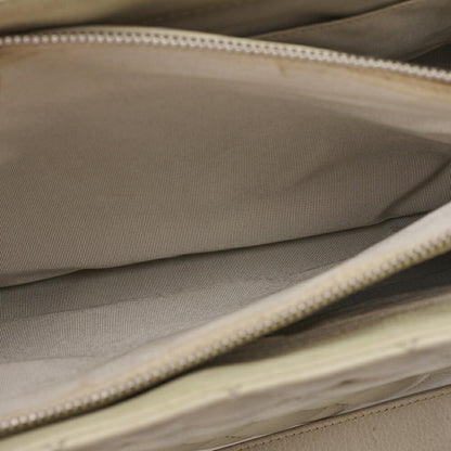 CHANEL Matelasse Coco Mark GST Chain Tote Caviskin Ivory Silver-Tone Hardware, Pre-Owned