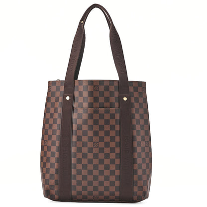 LOUIS VUITTON Louis Vuitton Damier Cababoboule Tote Bag N52006 Brown Gold-Tone Hardware, Pre-Owned